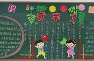 开学黑板报内容文字简短（开学了黑板报内容简短）