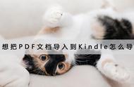 pdf转kindle电子书（pdf怎么弄上kindle）